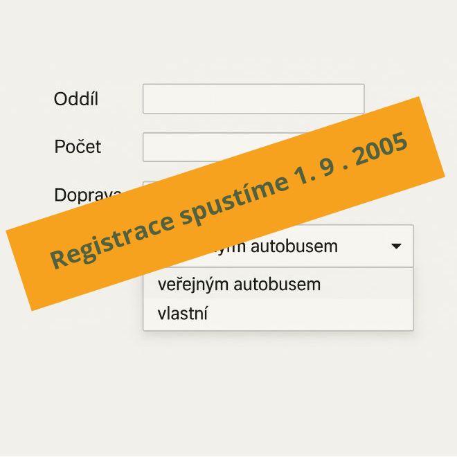 Registrace